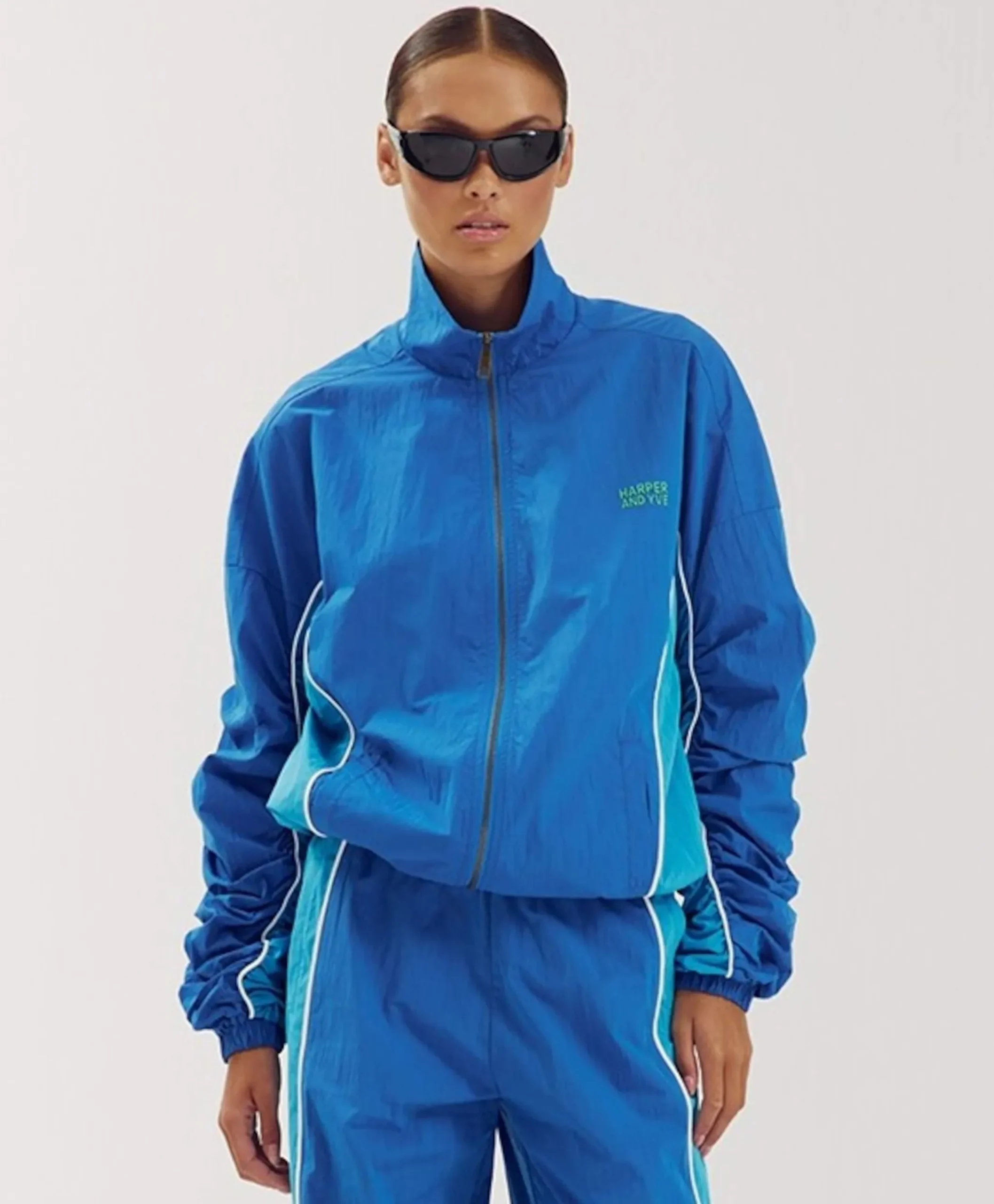Dames vest blauw