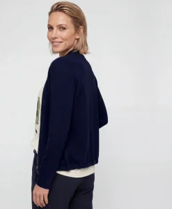 Dames vest blauw