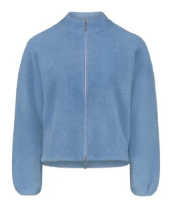 Dames vest blauw