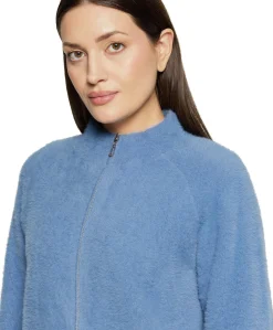 Dames vest blauw