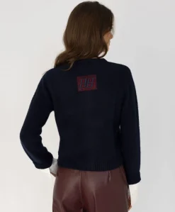 Dames vest blauw