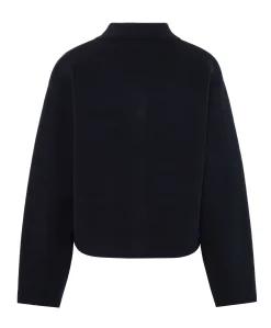 Dames vest blauw