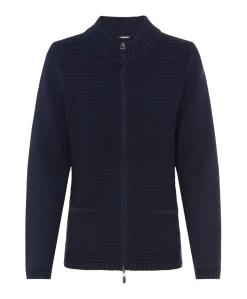 Dames vest blauw