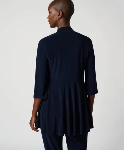 Dames vest blauw