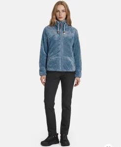Dames vest blauw