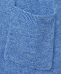 Dames vest blauw