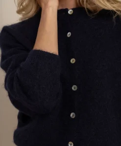 Dames vest blauw