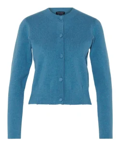 Dames vest blauw