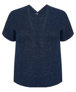 Dames vest blauw