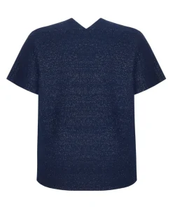 Dames vest blauw