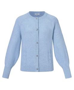 Dames vest blauw