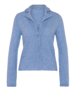 Dames vest blauw