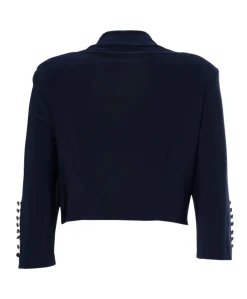 Dames vest blauw