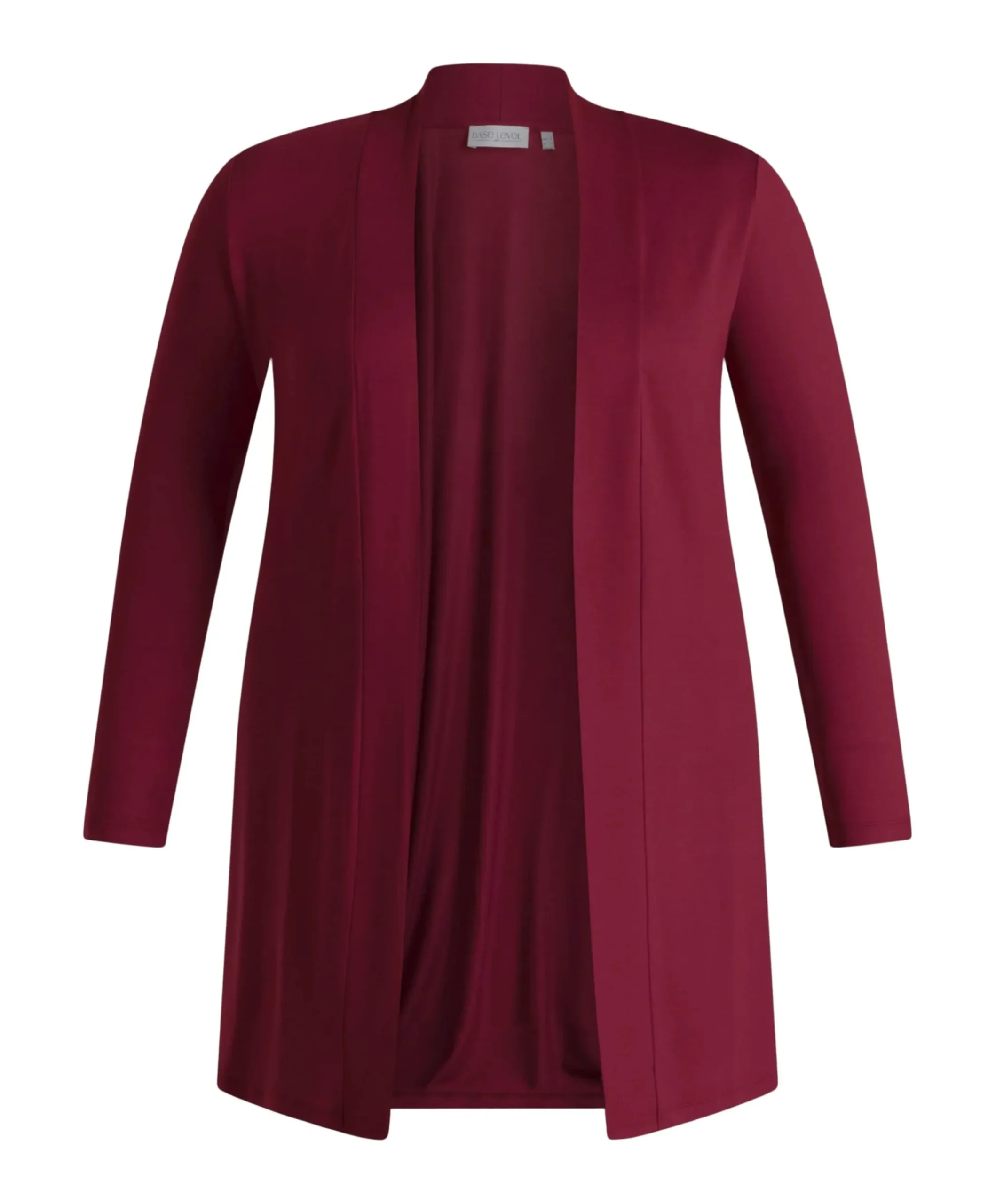 Dames vest bordeaux
