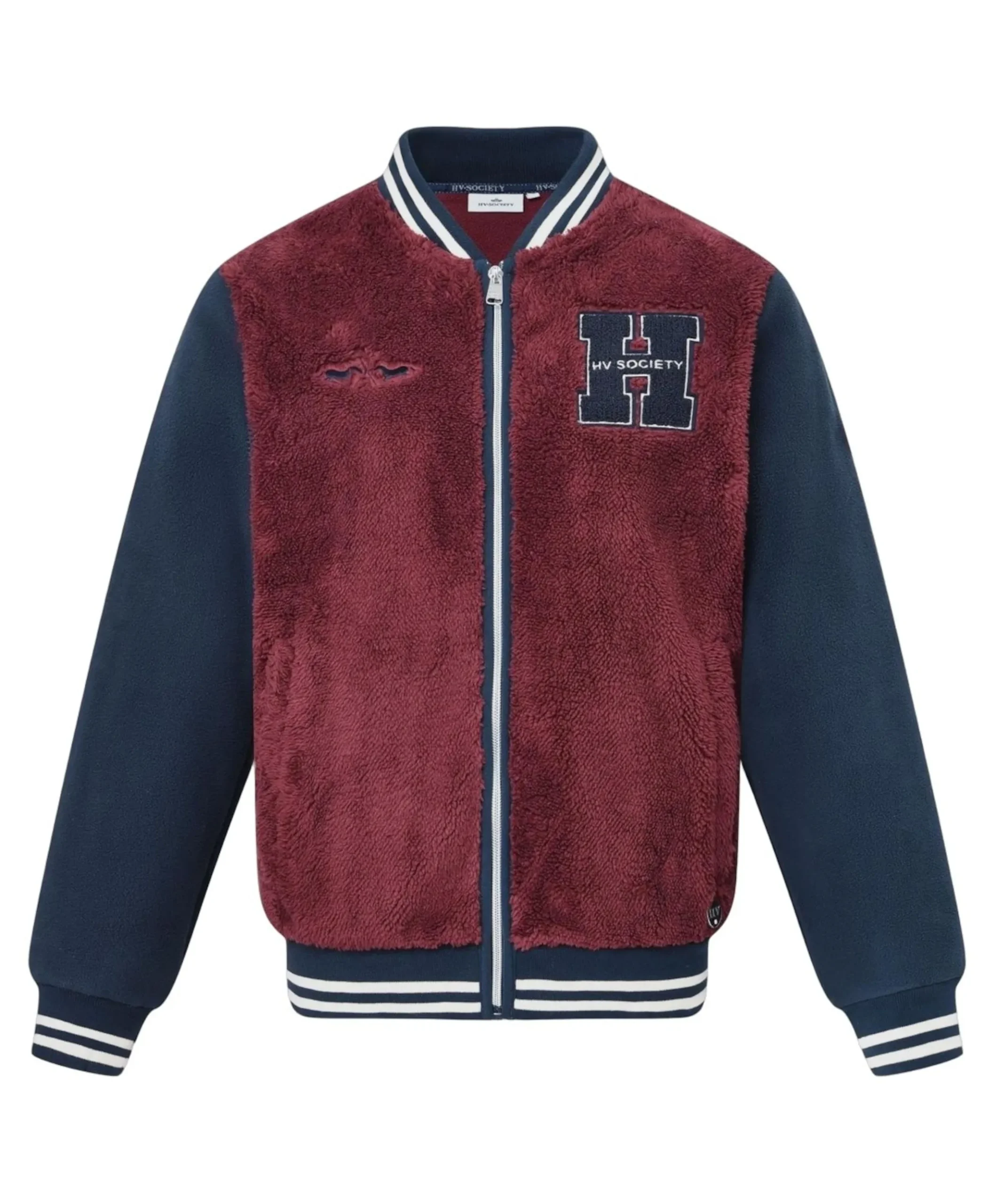 Dames vest bordeaux