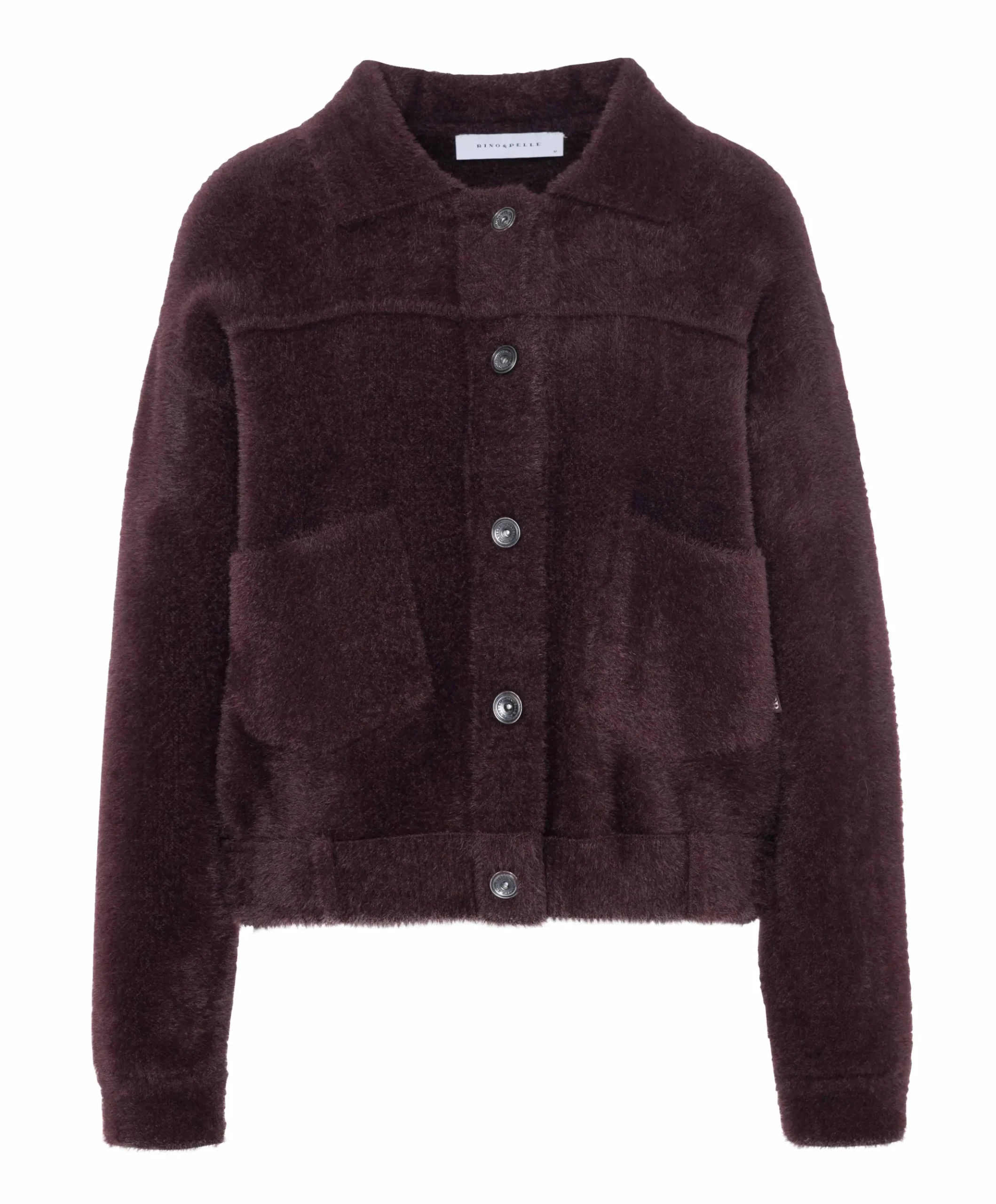 Dames vest bordeaux