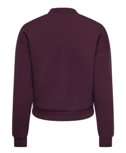 Dames vest bordeaux