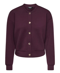 Dames vest bordeaux