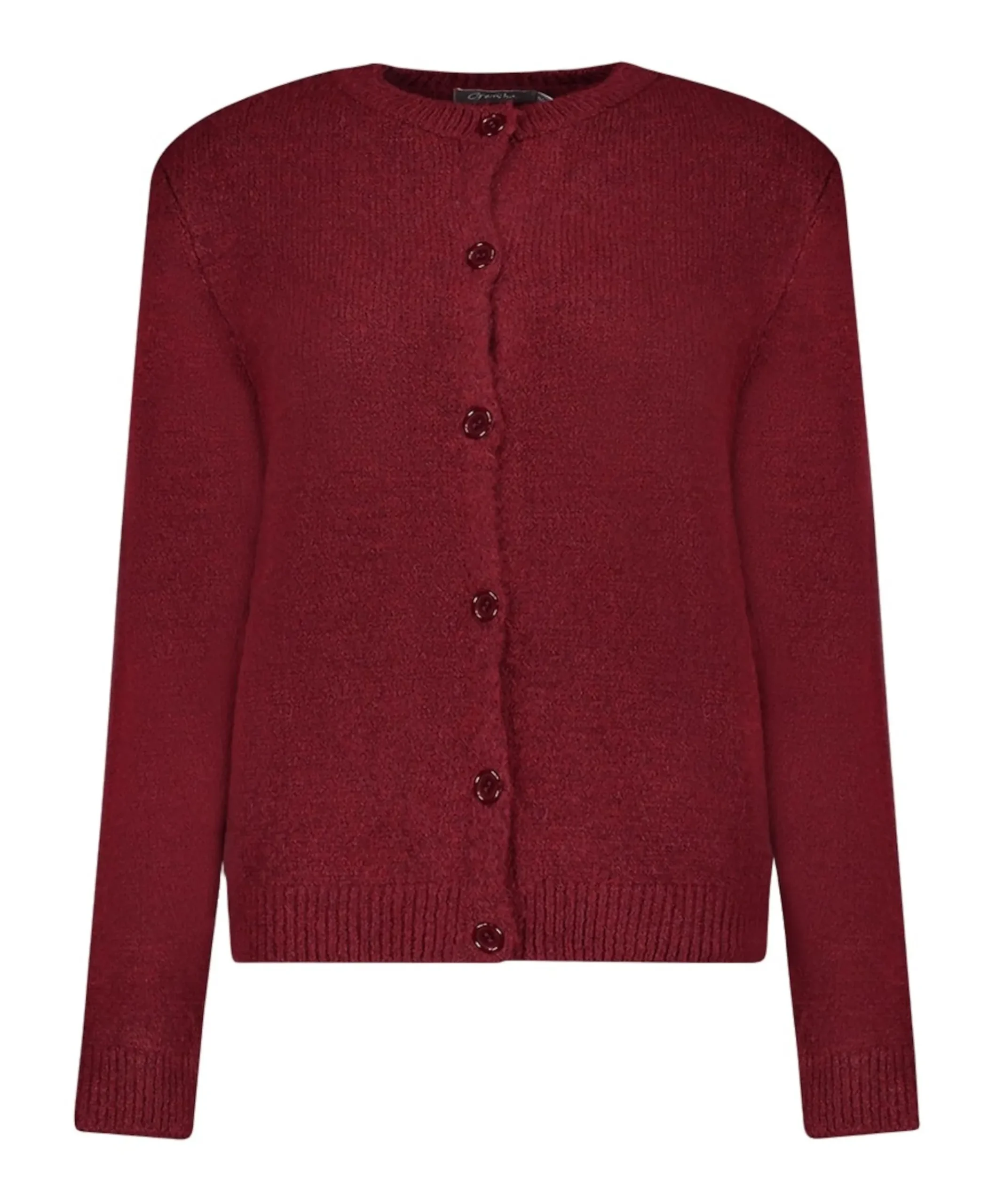 Dames vest bordeaux
