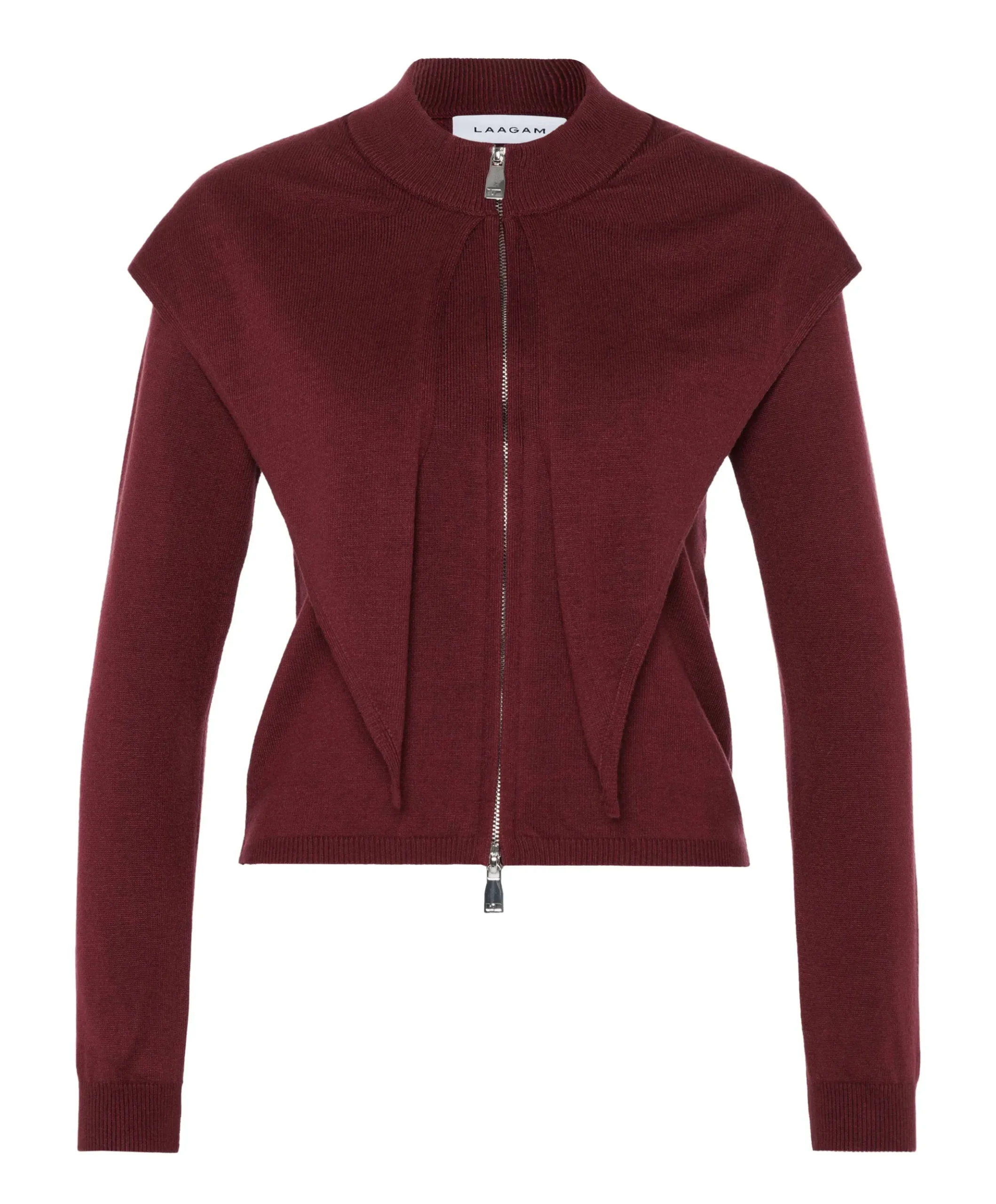 Dames vest bordeaux