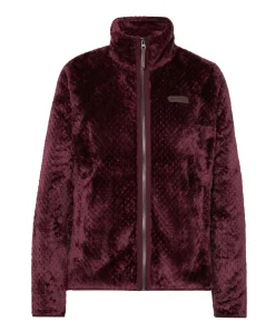 Dames vest bordeaux