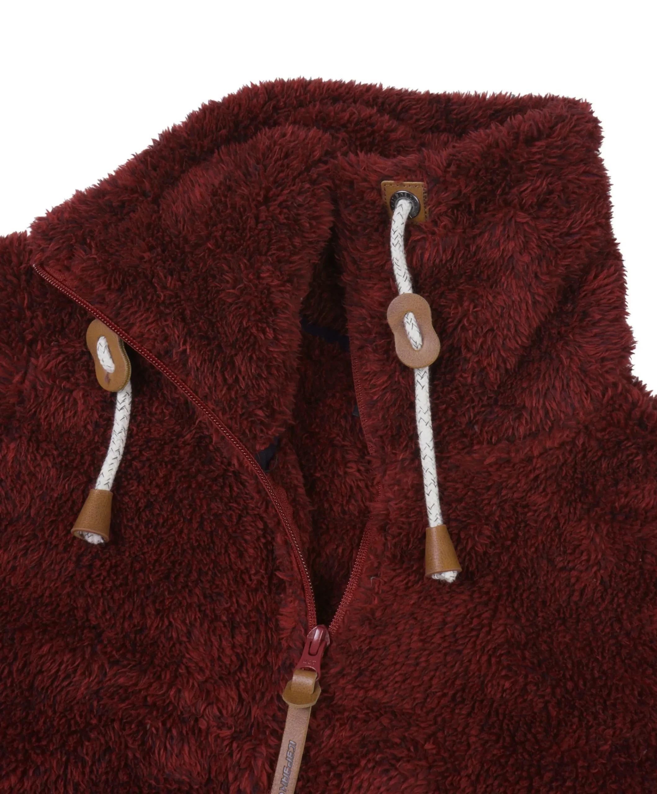 Dames vest bordeaux