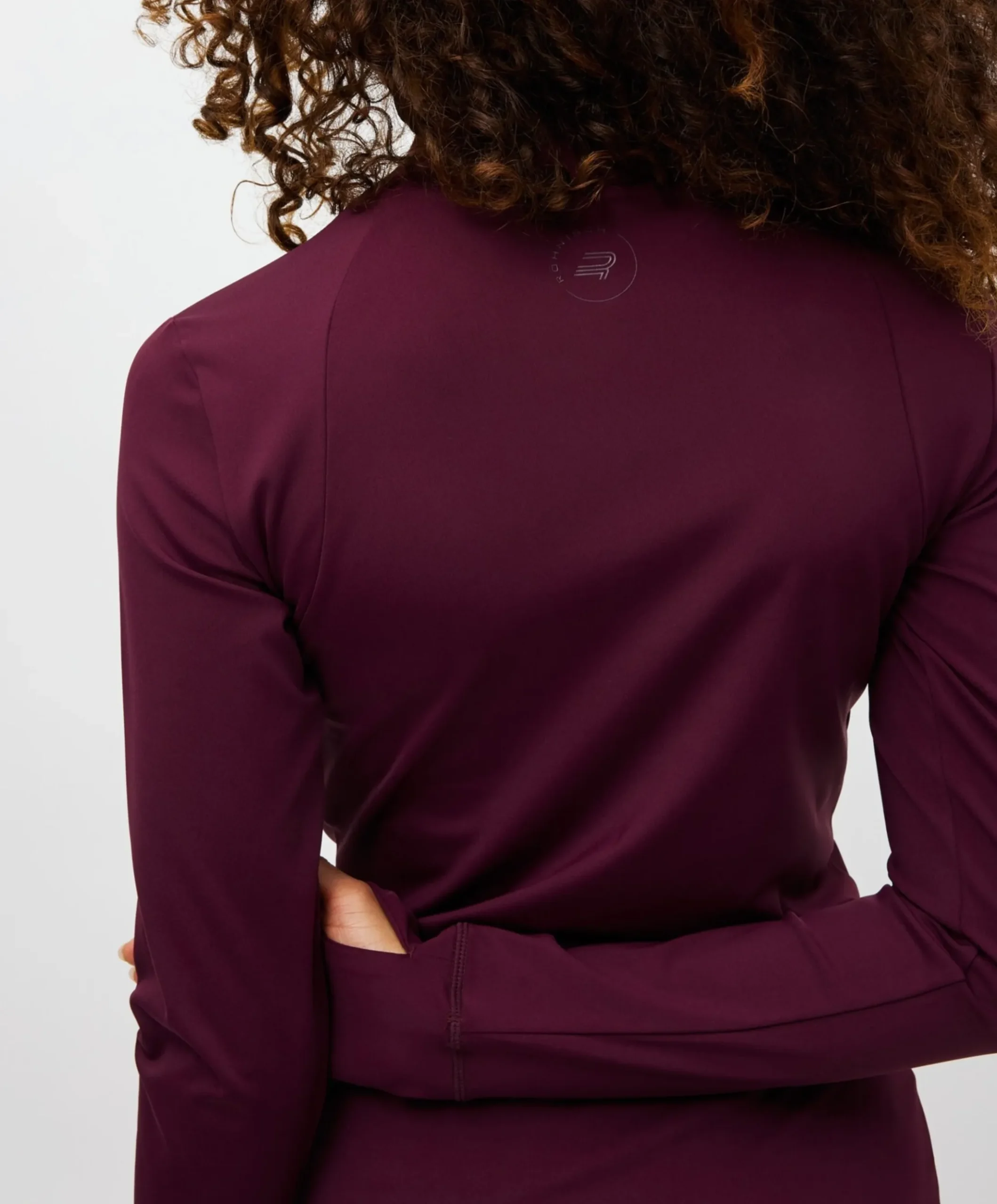 Dames vest bordeaux