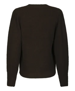 Dames vest bruin