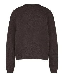 Dames vest bruin