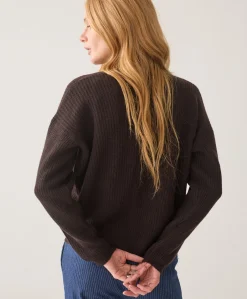 Dames vest bruin