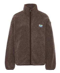 Dames vest bruin