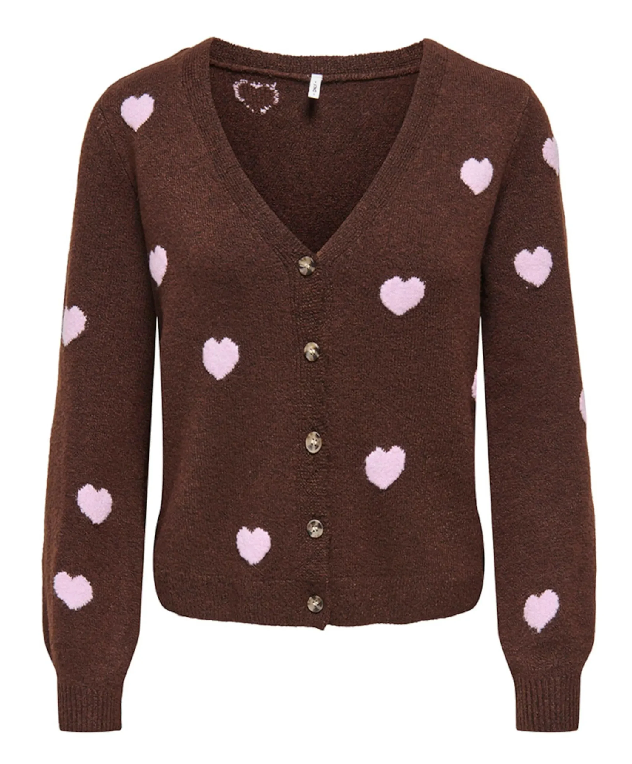 Dames vest bruin