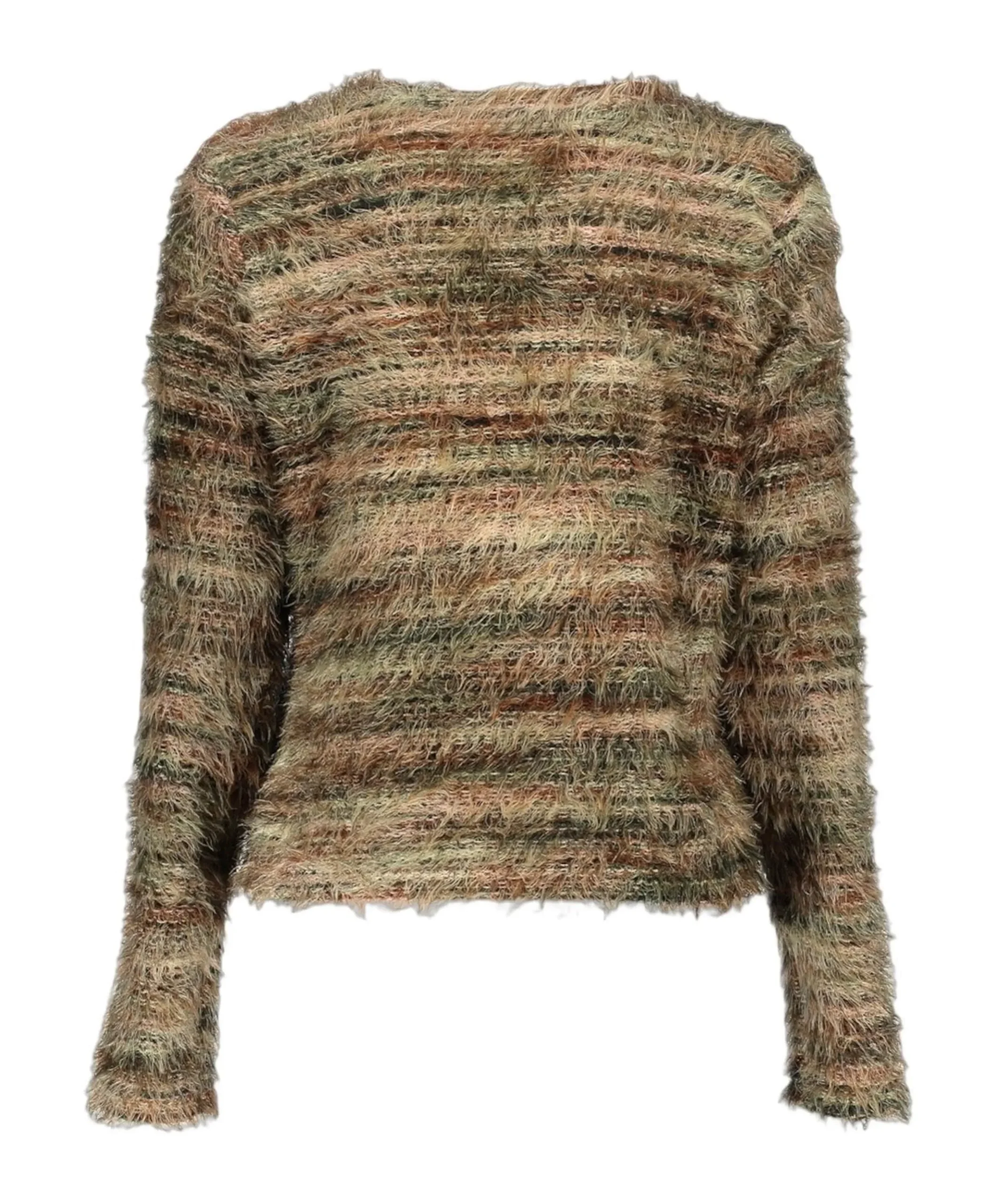 Dames vest bruin