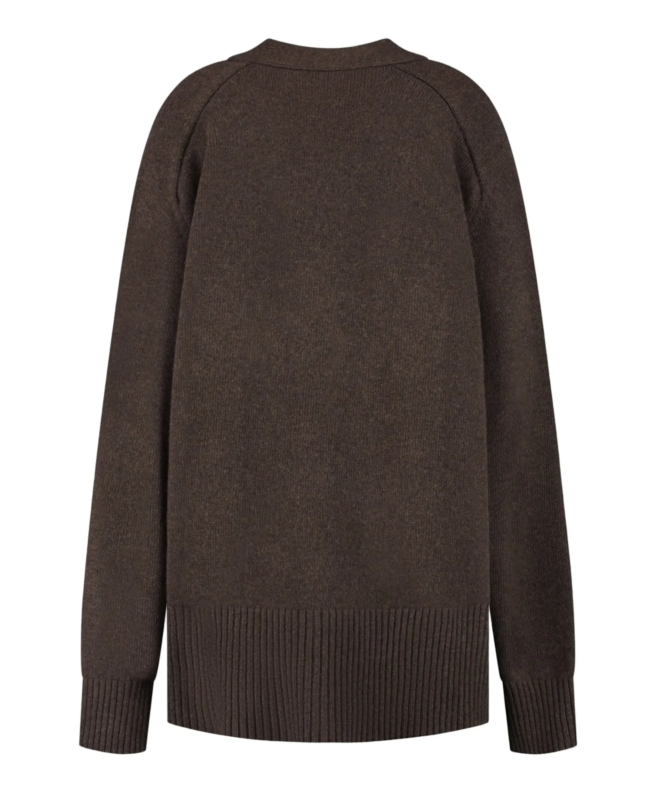 Dames vest bruin