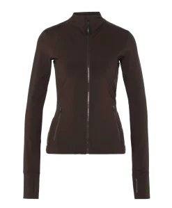 Dames vest bruin