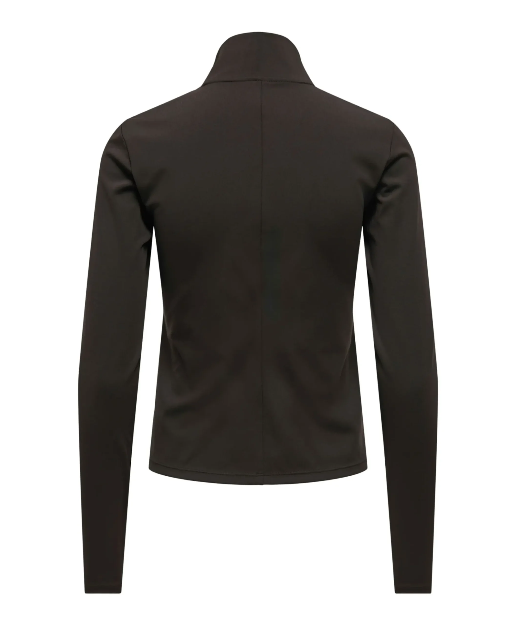 Dames vest bruin
