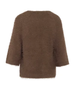 Dames vest bruin