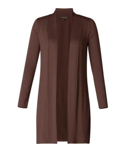 Dames vest bruin