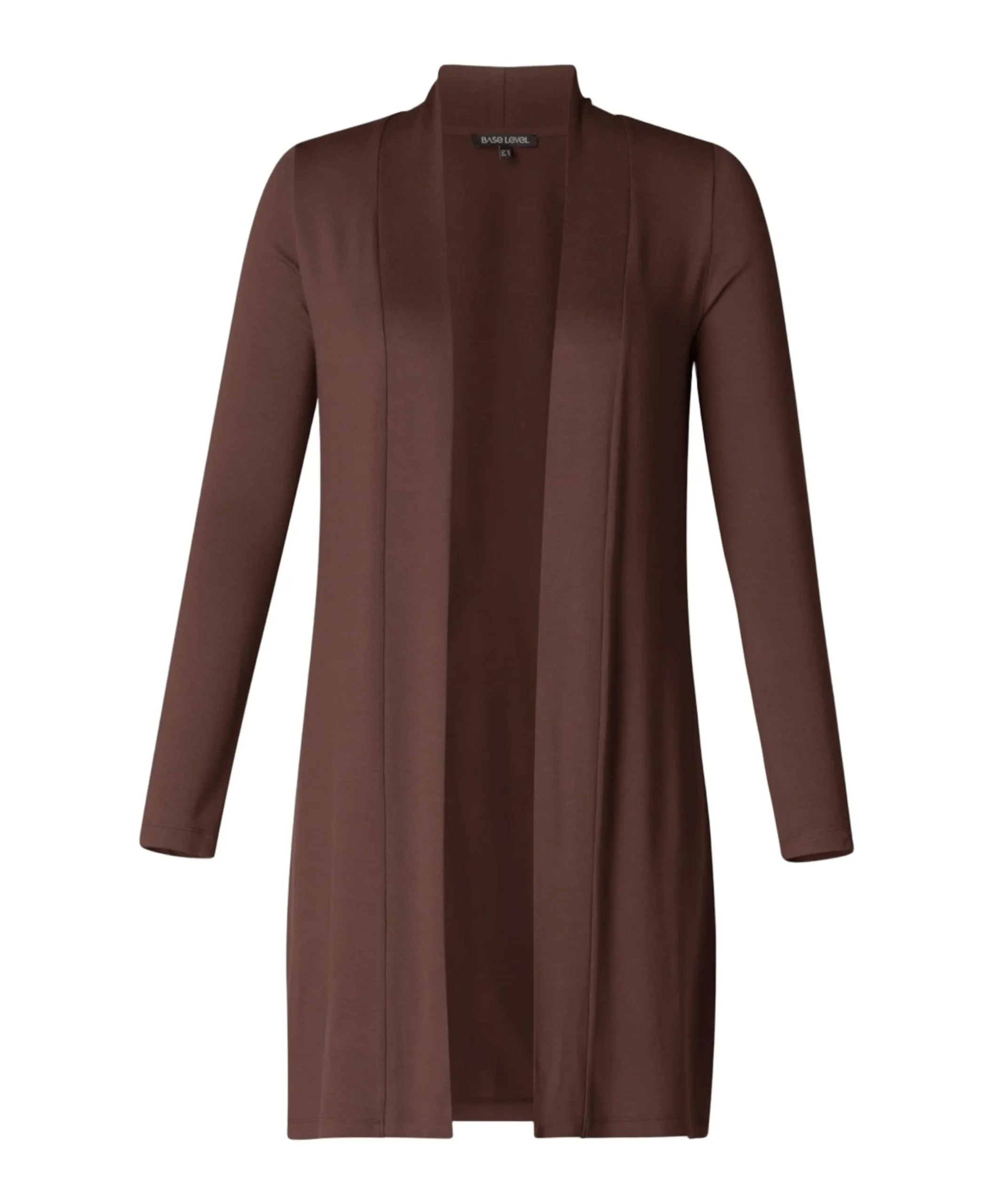 Dames vest bruin