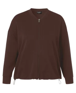 Dames vest bruin