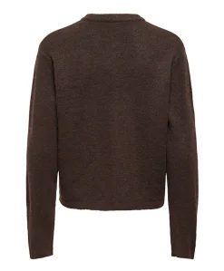 Dames vest bruin