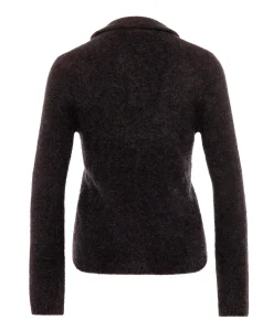 Dames vest bruin