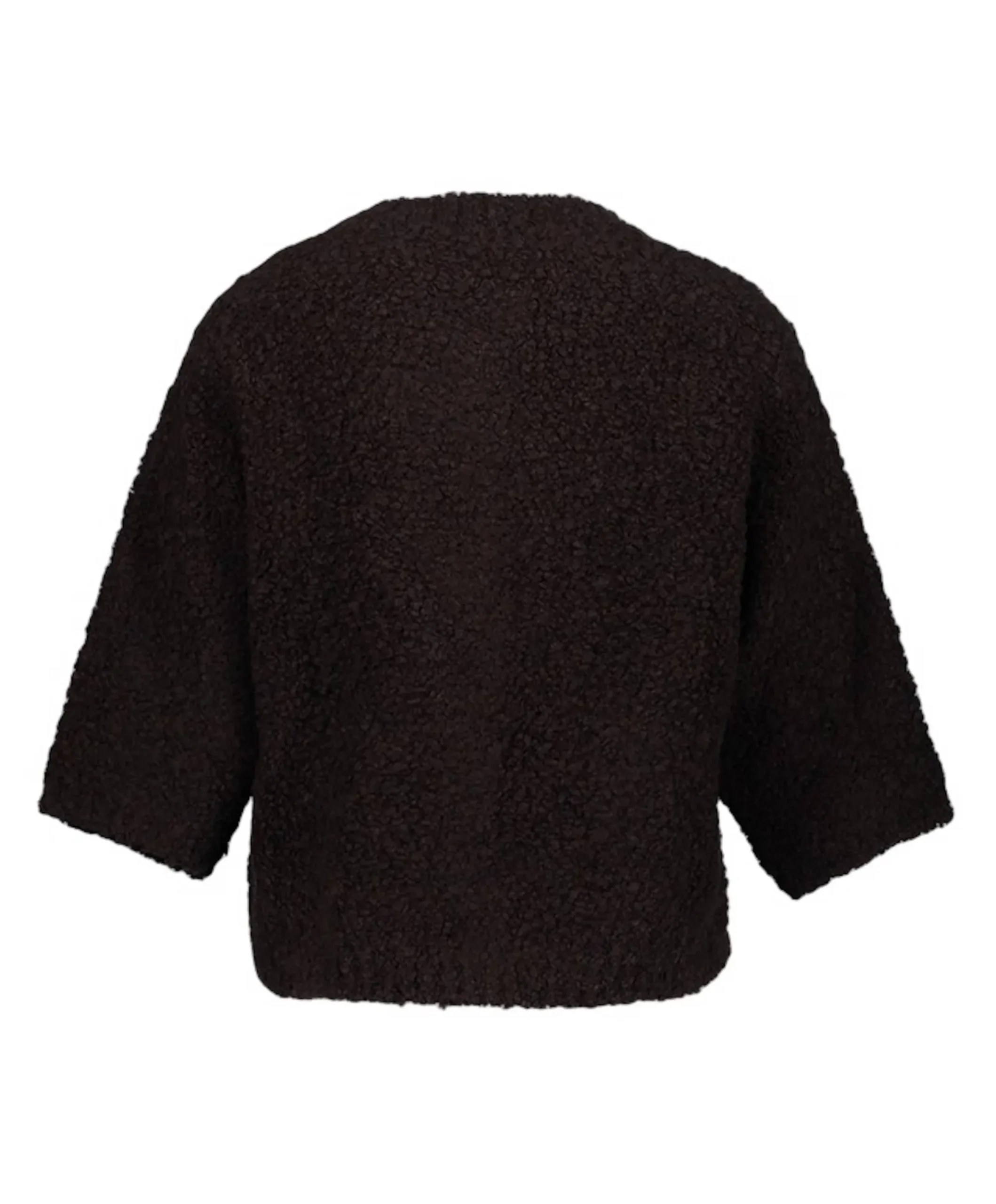 Dames vest bruin