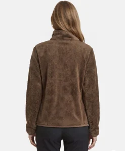 Dames vest bruin
