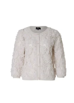 Dames vest ecru