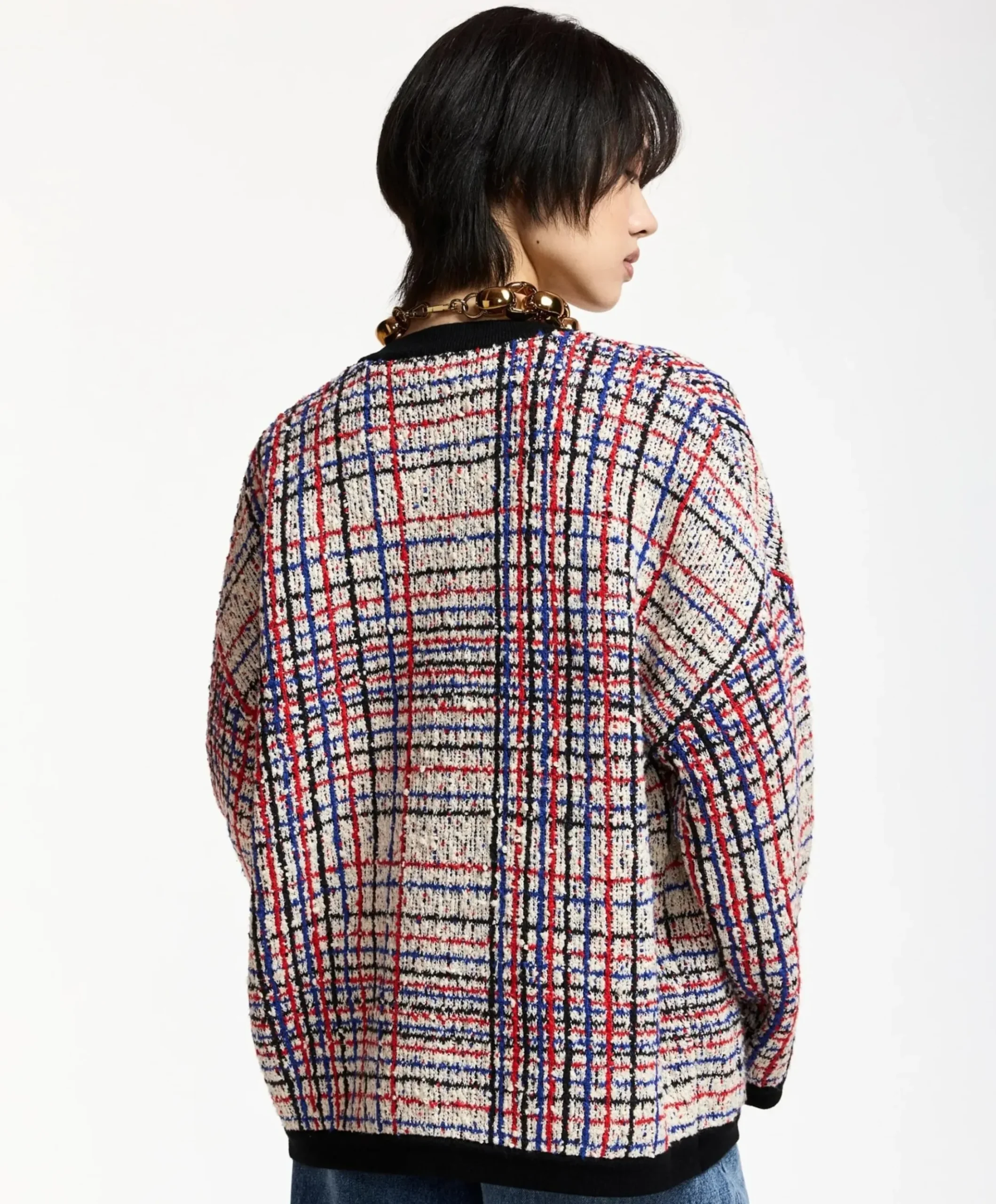 Dames vest ecru