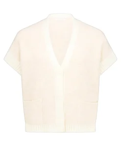 Dames vest ecru
