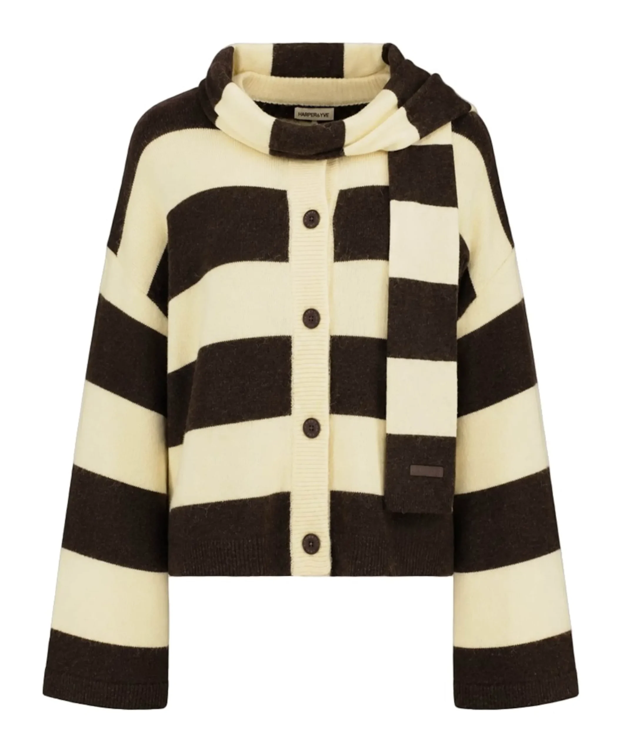 Dames vest ecru