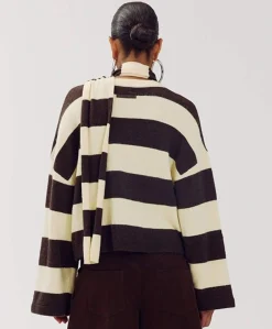 Dames vest ecru
