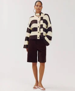 Dames vest ecru